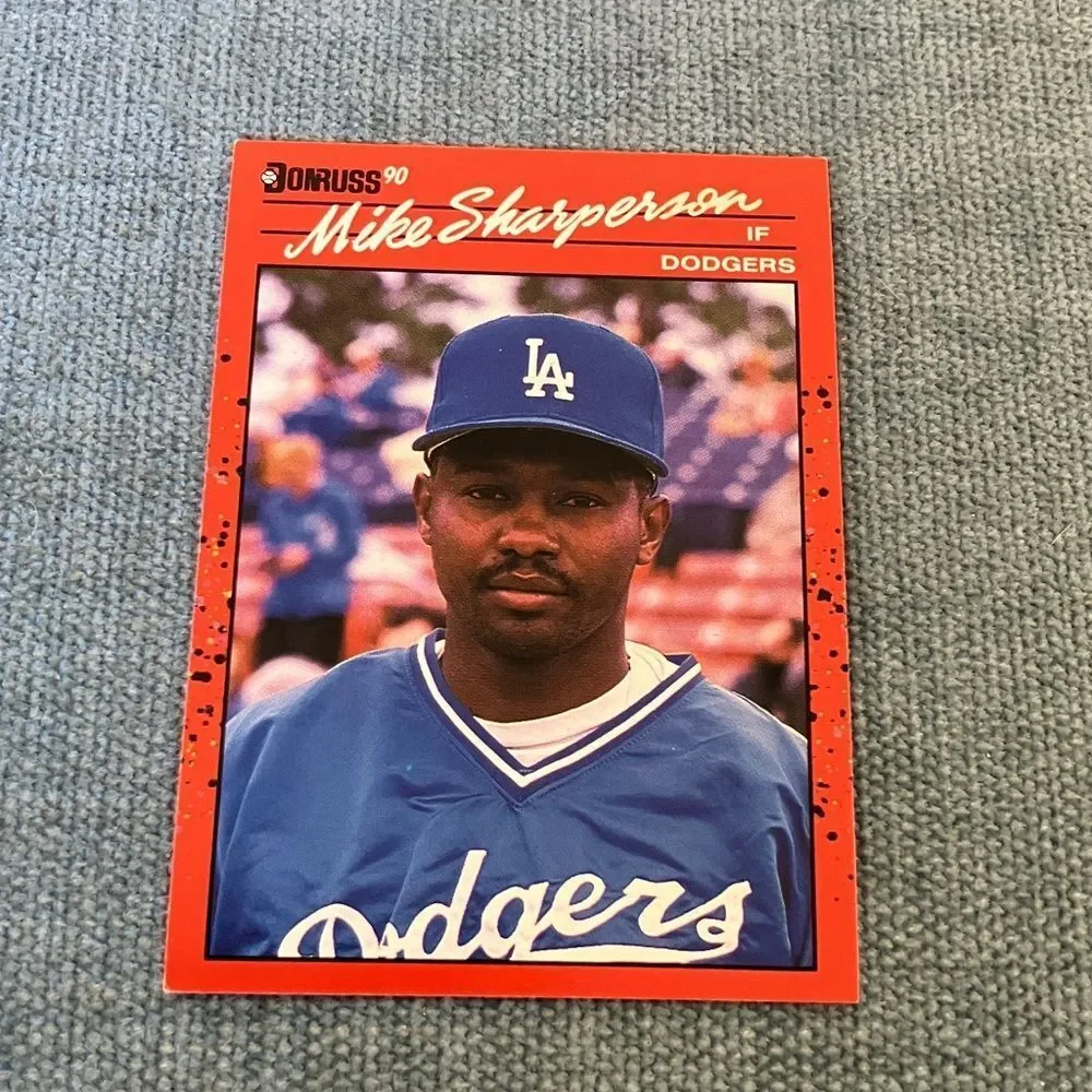 1990 Donruss Los Angeles Dodgers Baseball Card Trading Card